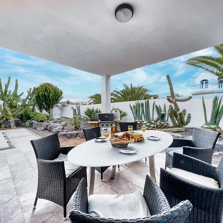Ferienhaus Casa Eden - Naturist Area, Private Pool And Bbq By Lanzarote Charco del Palo